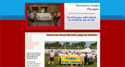 Desktop Screenshot of downriverseniorolympics.org